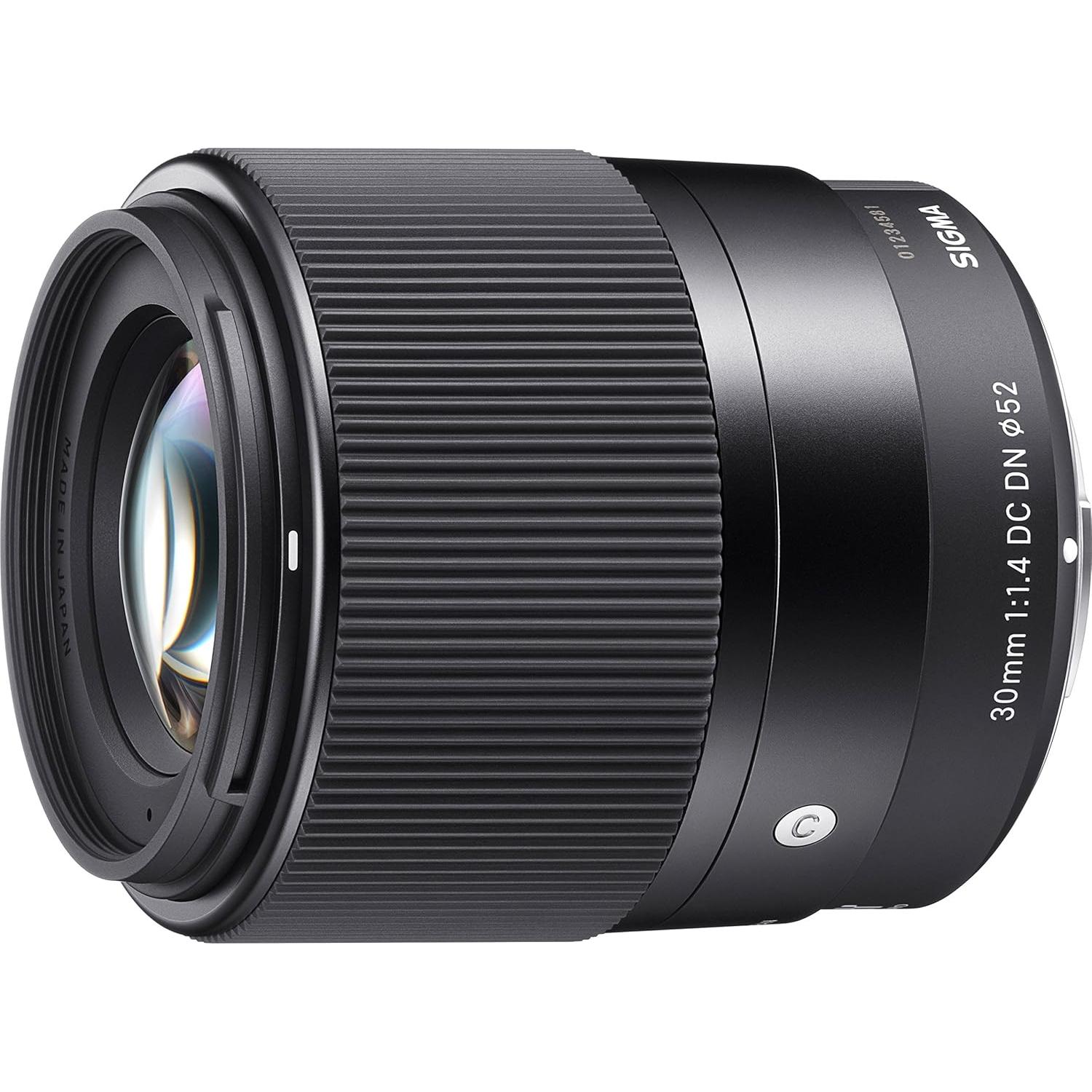 Lente Sigma 30mm F1.4 DC DN para Montura Sony E + Tarjeta 64GB