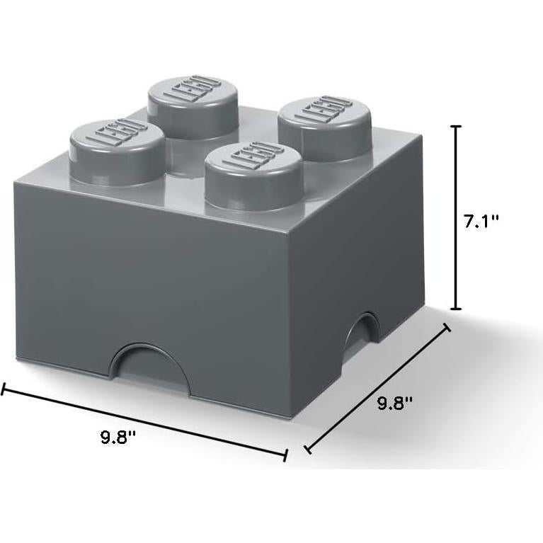 Caja de Almacenamiento LEGO Room Copenhagen Gris 5.7L