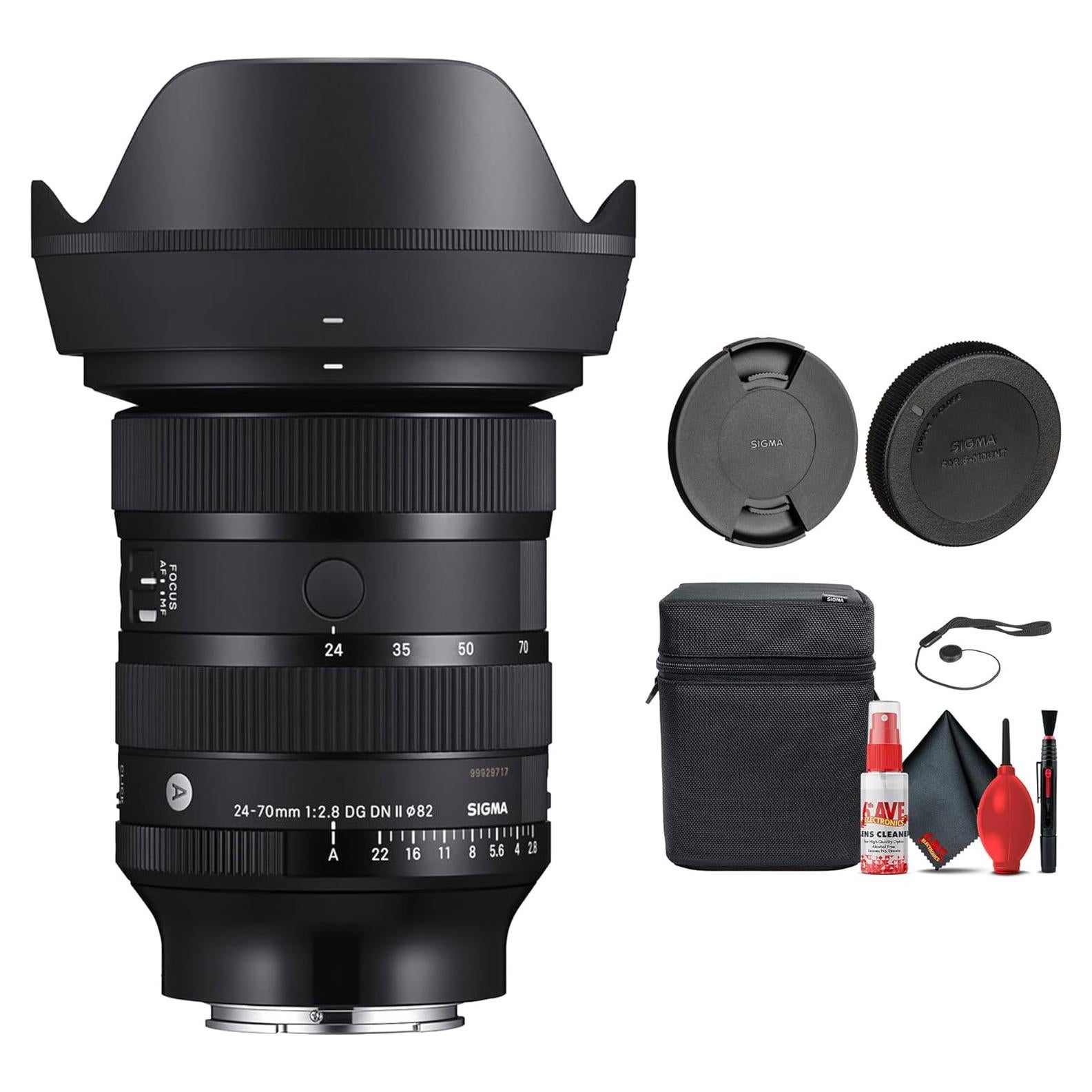 Lente Sigma 24-70mm f/2.8 DG DN II Art para Sony E