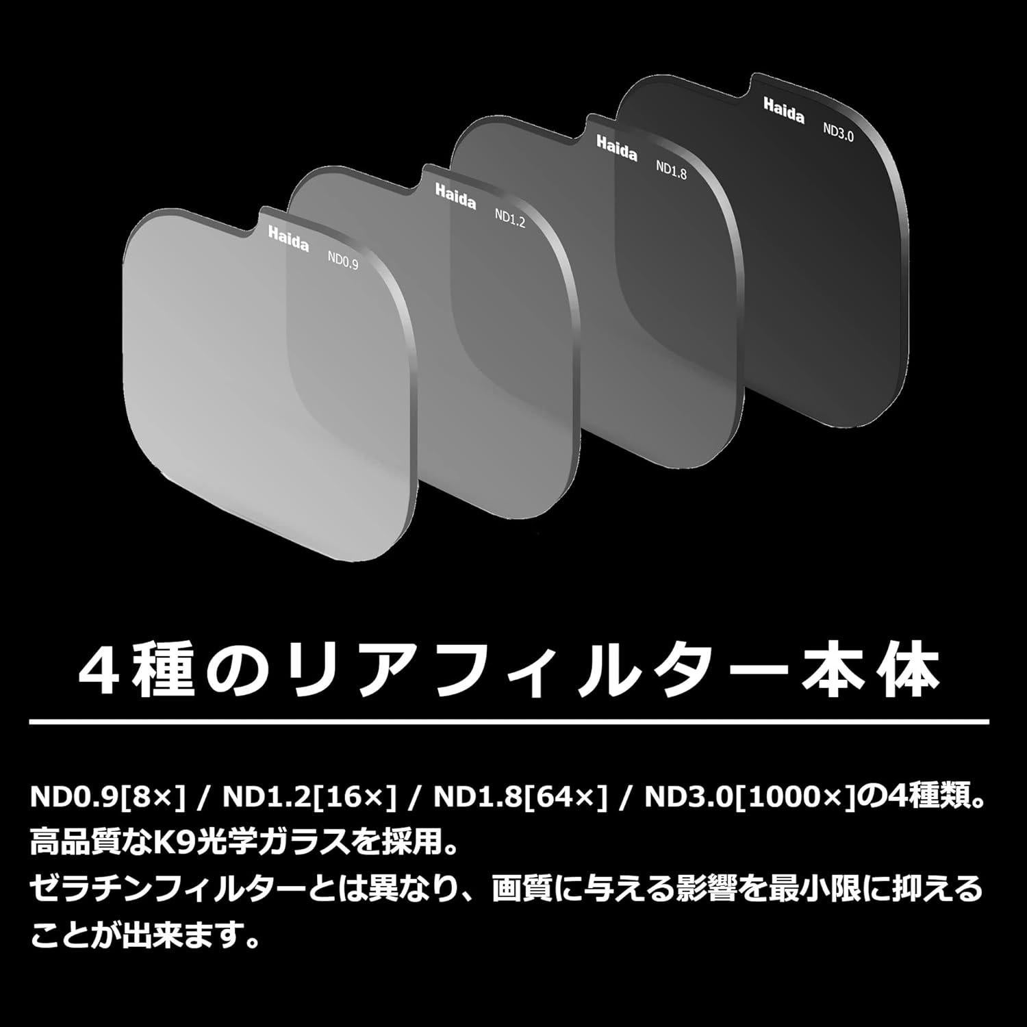 Kit de Filtro ND 4 Haida HD4567 para Lente Sigma 14-24mm