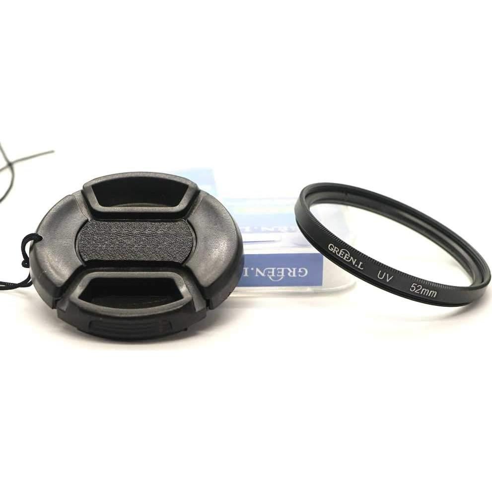 Filtro UV de vidrio 52mm WH1916 para Nikon y Canon