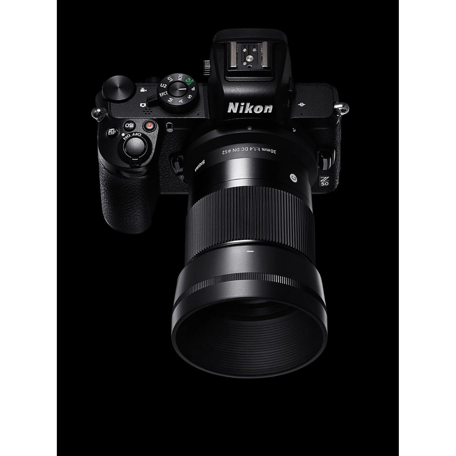 Lente Sigma 30mm F1.4 DC DN para Nikon Z - Gran Apertura