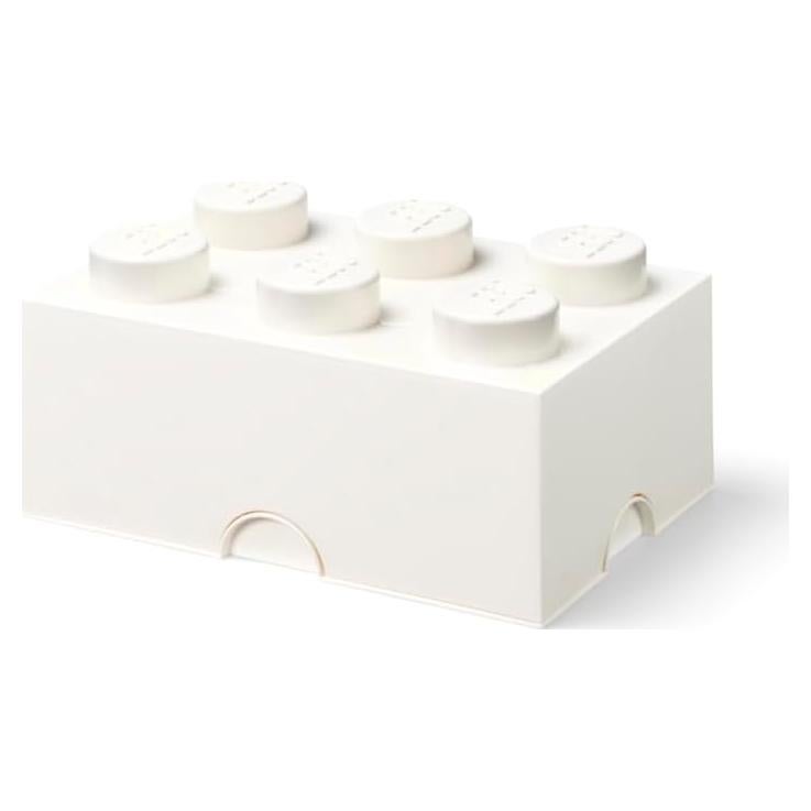 Caja de Almacenamiento LEGO Brick 6 Room Copenhagen Blanca