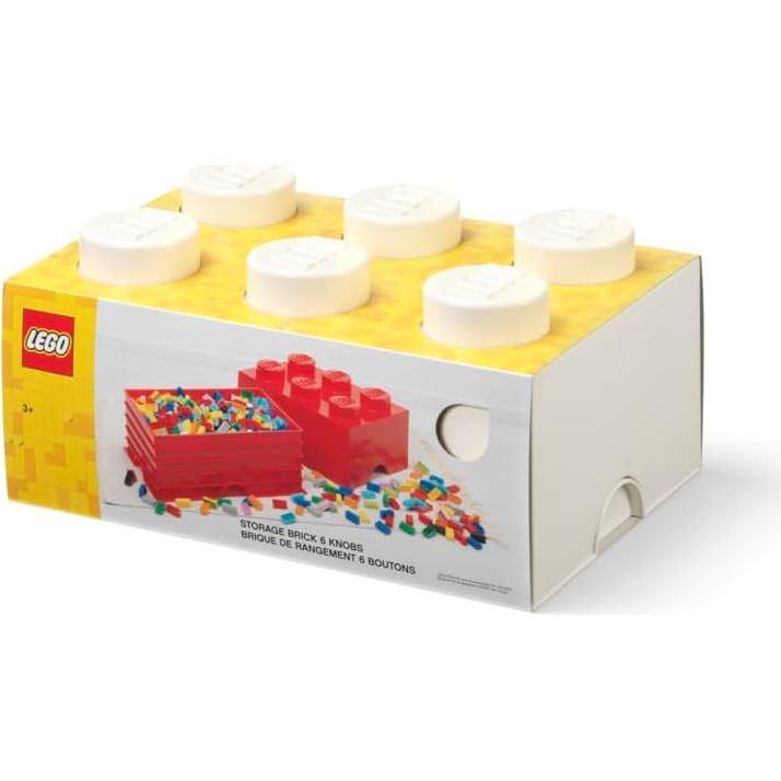 Caja de Almacenamiento LEGO Brick 6 Room Copenhagen Blanca