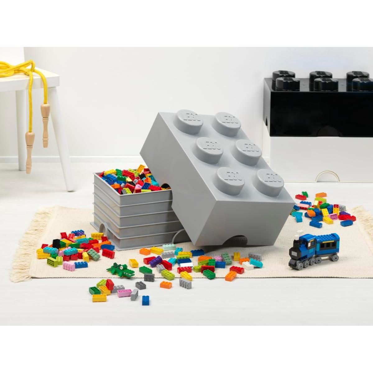 Caja de Almacenamiento LEGO Brick 6 Room Copenhagen Blanca