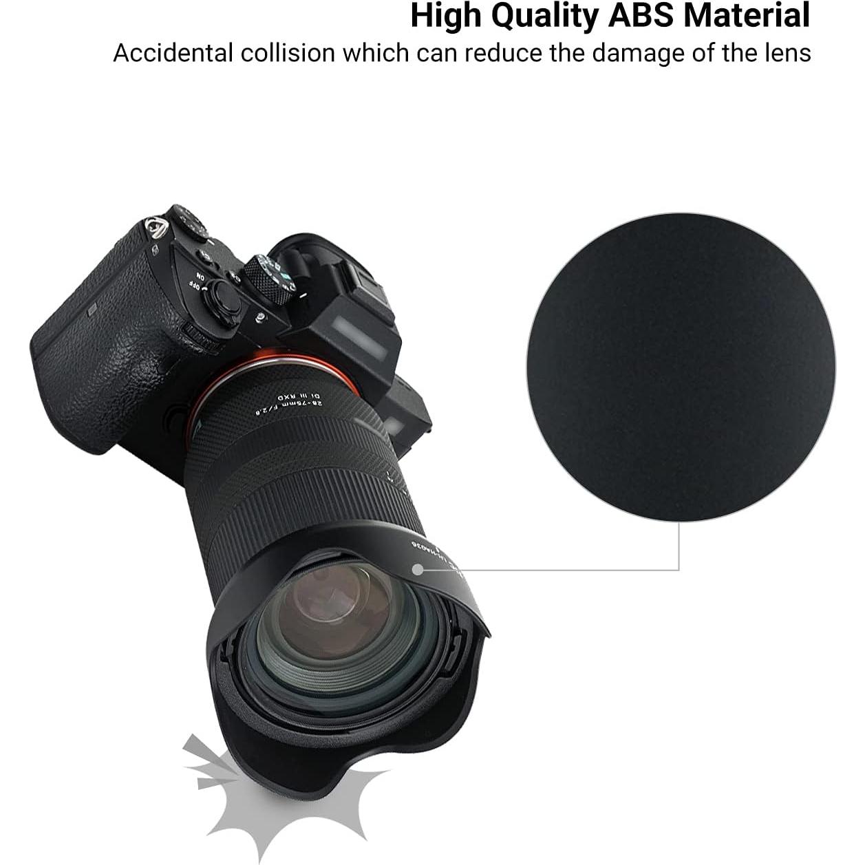 Parasoles Reversibles para Lentes Tamron 28-75mm y 17-70mm