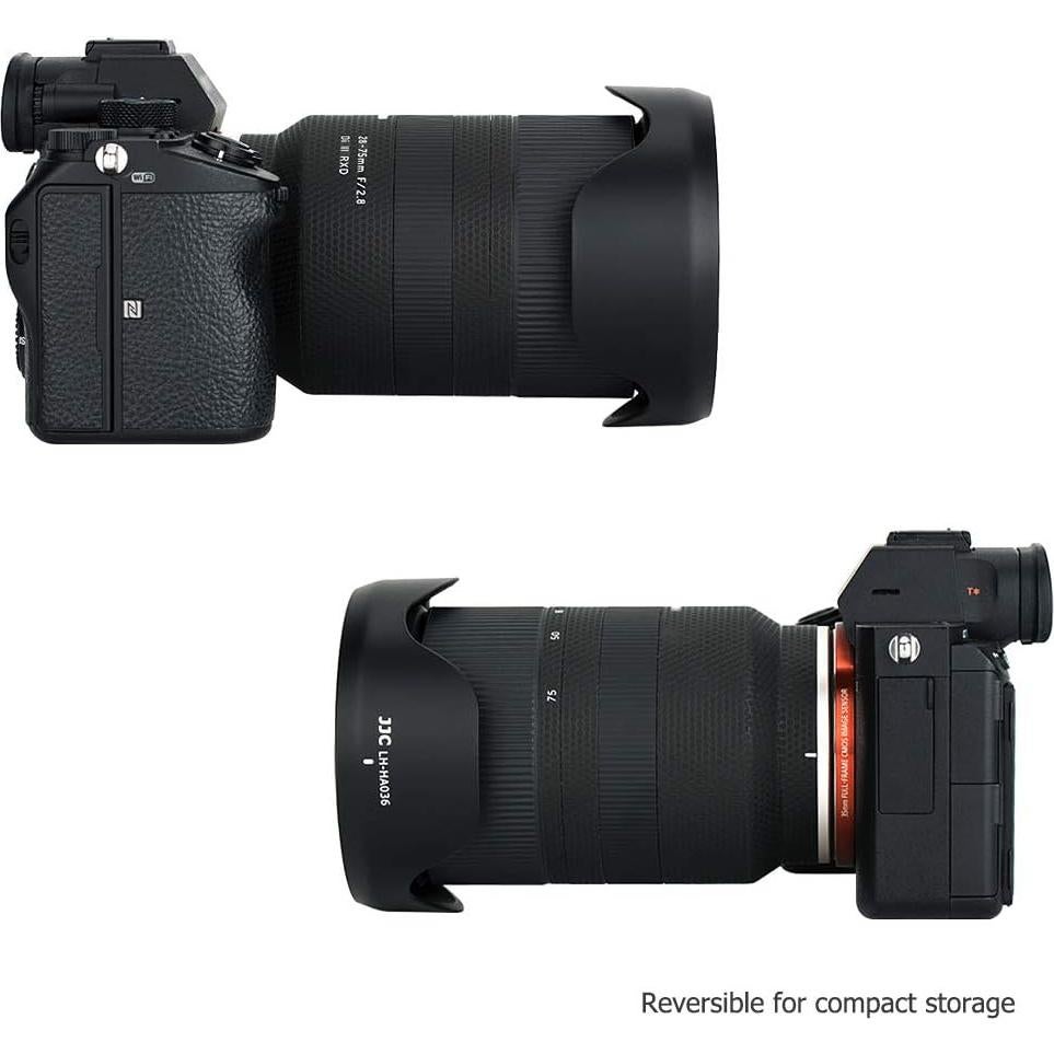 Capucha de Lente JJC para Tamron 28-75mm y 17-70mm