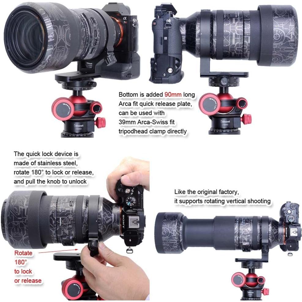 Anillo de Montaje en Trípode iShoot para Tamron 150-500mm