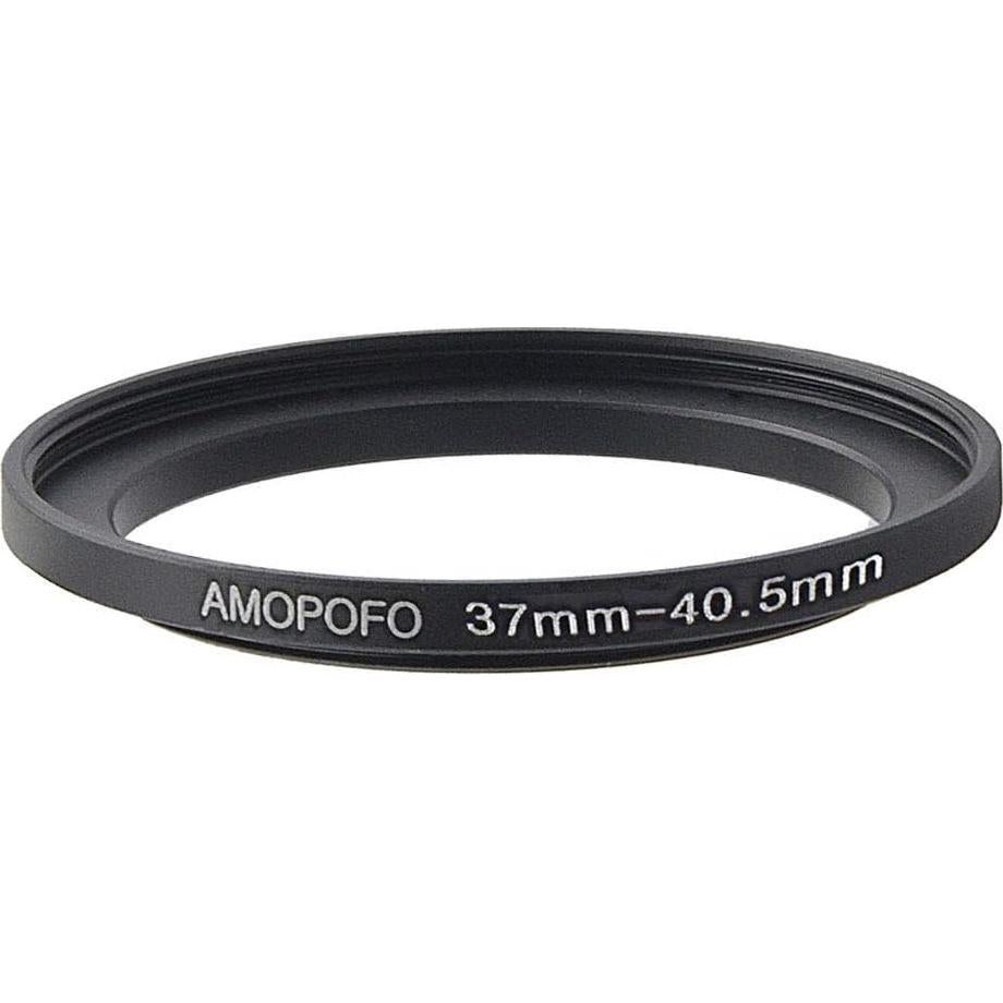 Adaptador de anillo de paso AMOPOFO 37 a 40.5mm para cámaras