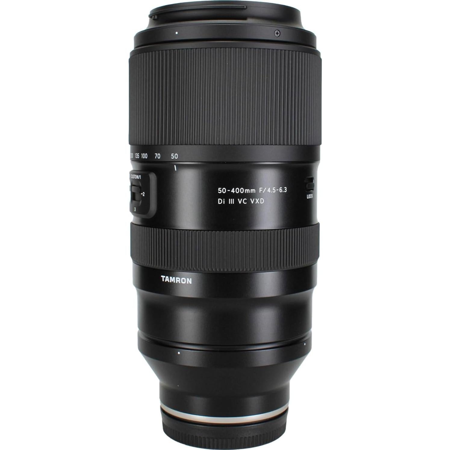 Lente Tamron 50-400mm f/4.5-6.3 Di III VC VXD para Sony E + Accesorios