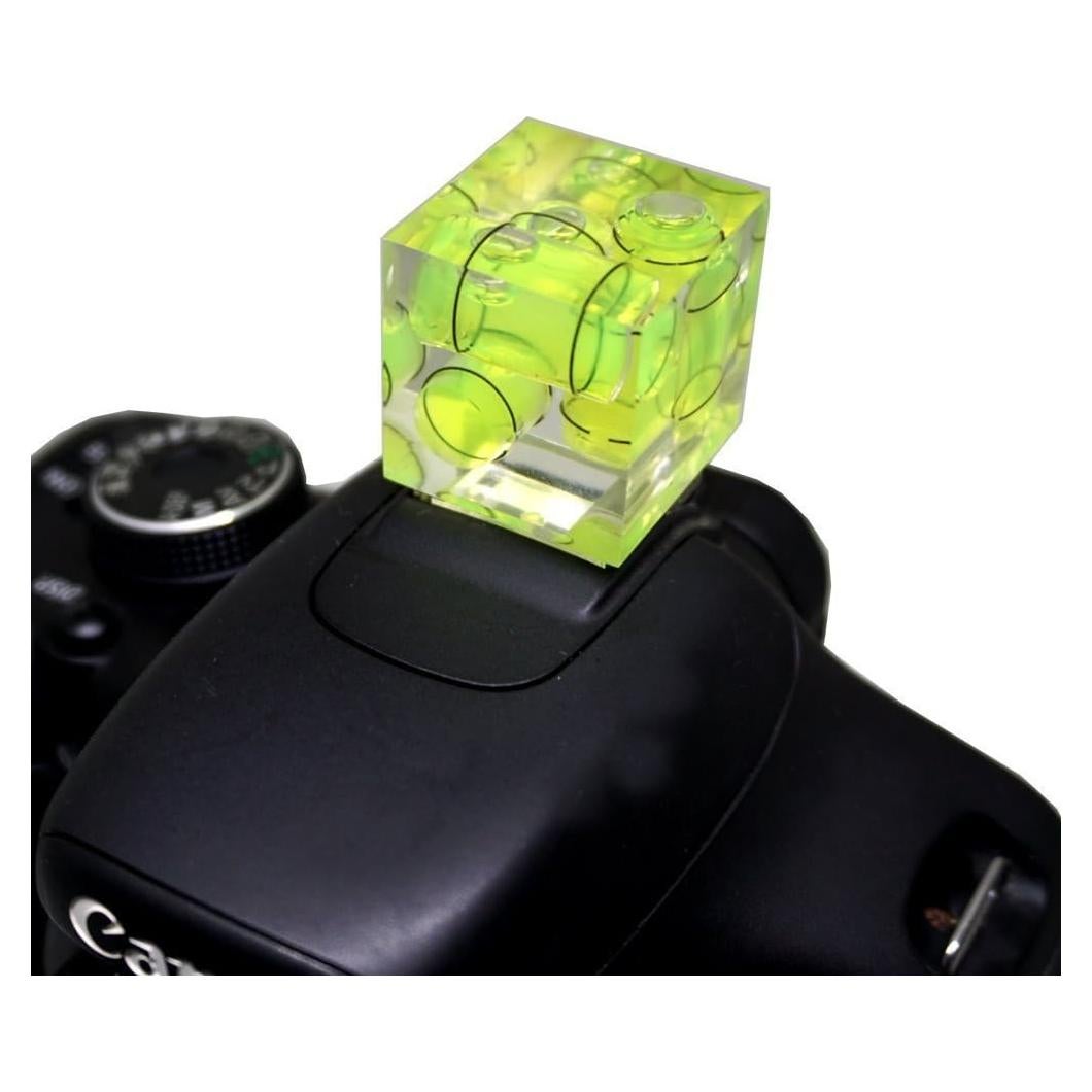 Nivel de Zapata Caliente FOTYRIG 3 Ejes para Cámaras DSLR
