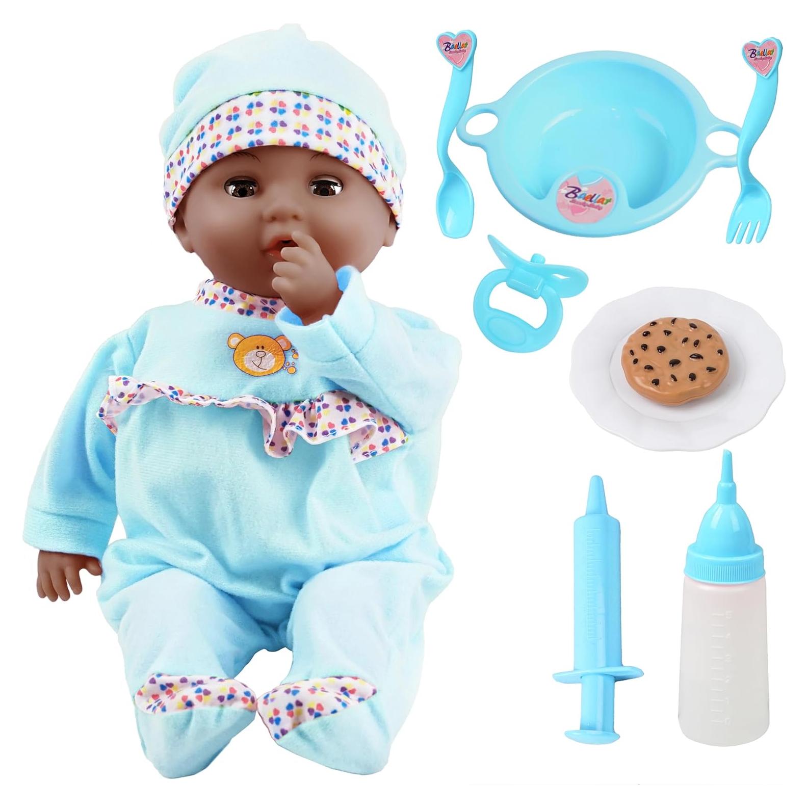 Muñeca Interactiva Toy Choi Azul 40 cm con Accesorios