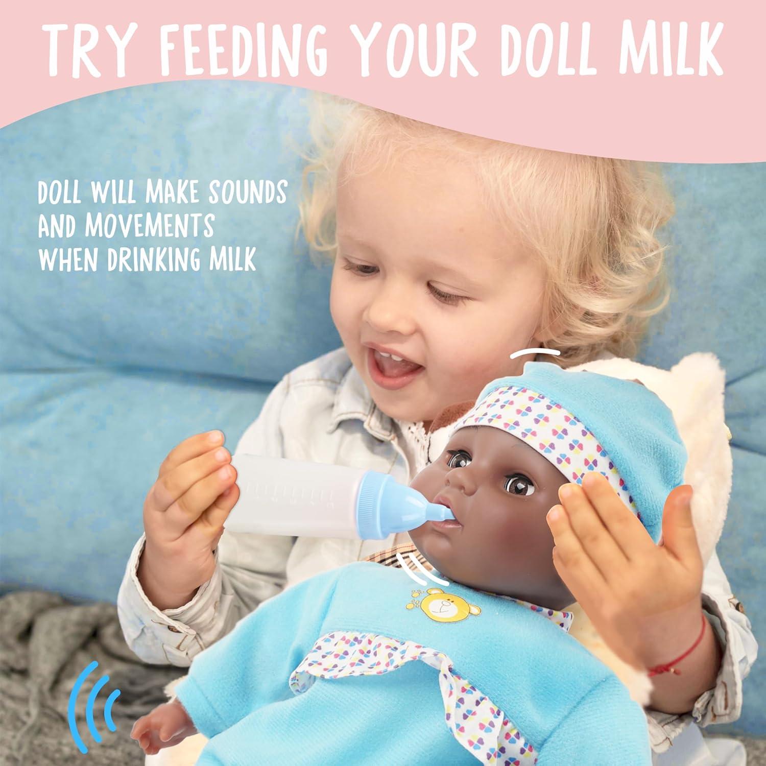 Muñeca Interactiva Toy Choi Azul 40 cm con Accesorios