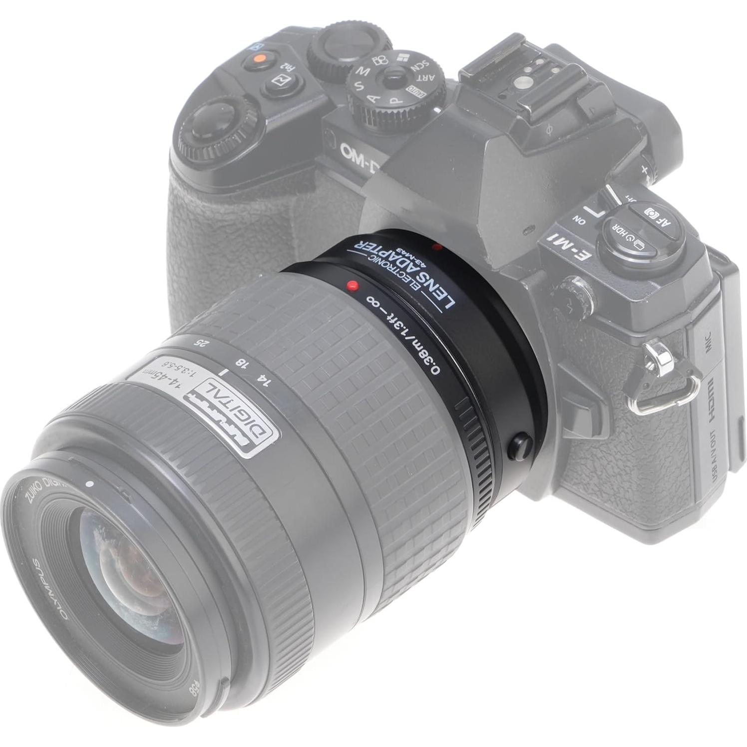 Adaptador de lente Fotga AF para 4/3 a Micro 4/3 Olympus Panasonic