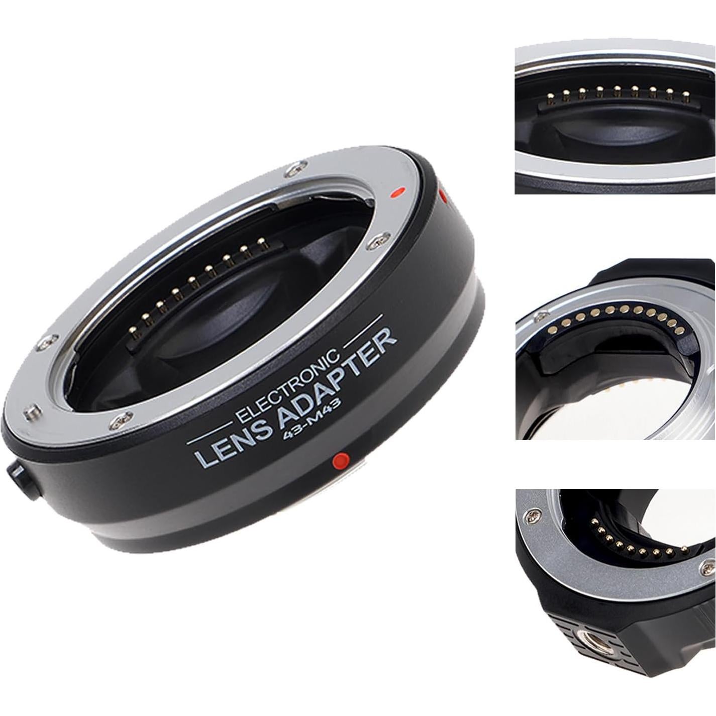 Adaptador de Montura Lente 4/3 a Micro 4/3 Foto4easy