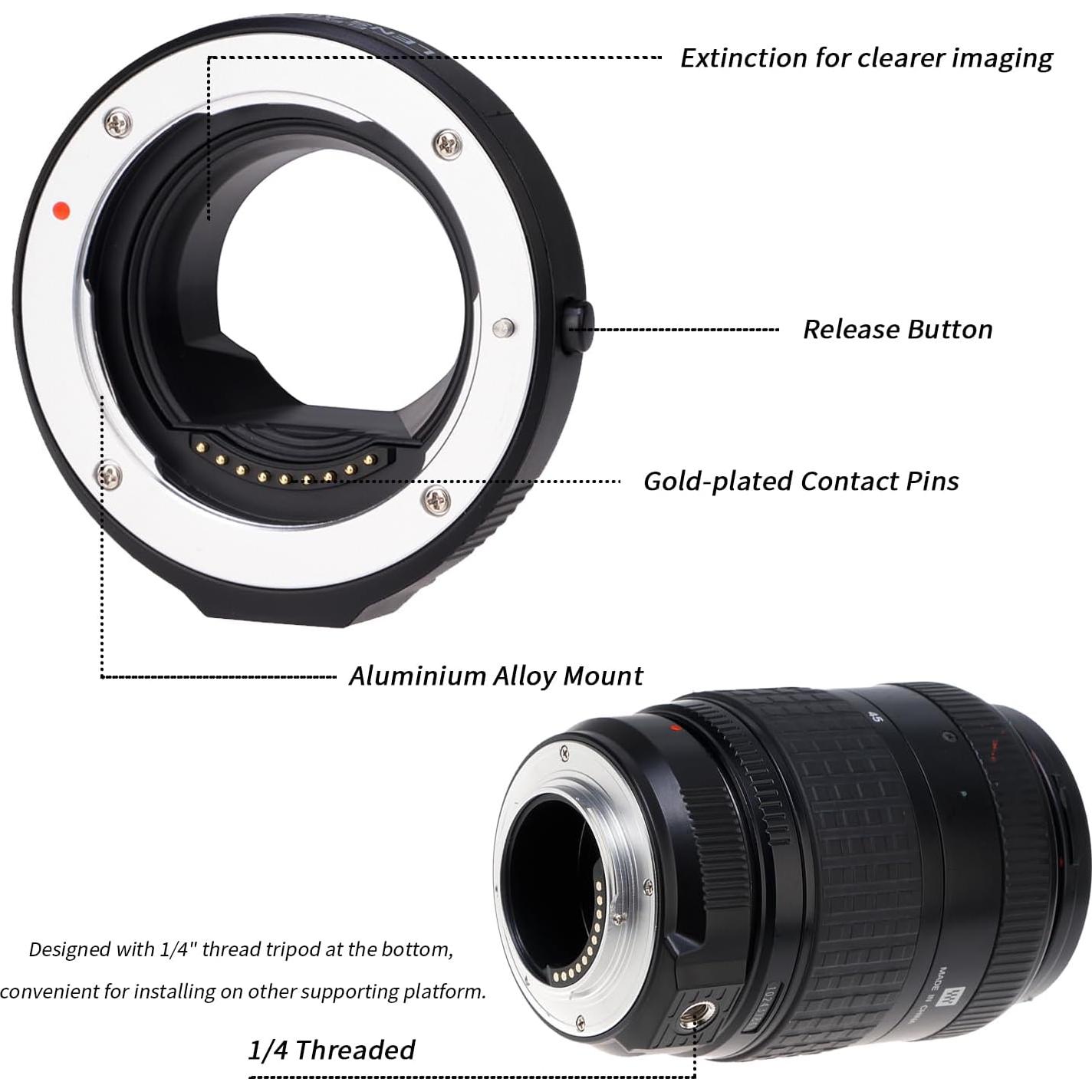 Adaptador de Montura Lente 4/3 a Micro 4/3 Foto4easy