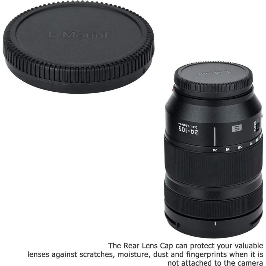Kit de tapa de cuerpo y lente trasera para cámaras L Leica Panasonic Sigma