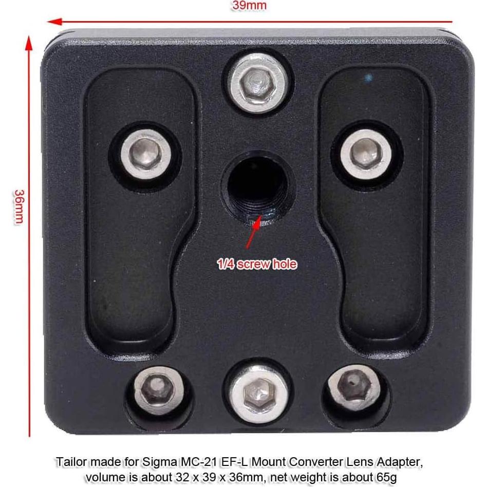 Pieza de Reemplazo Collar de Lente iShoot IS-MC21 Aluminio