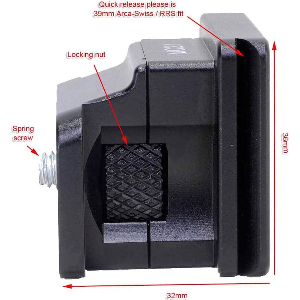 Pieza de Reemplazo Collar de Lente iShoot IS-MC21 Aluminio