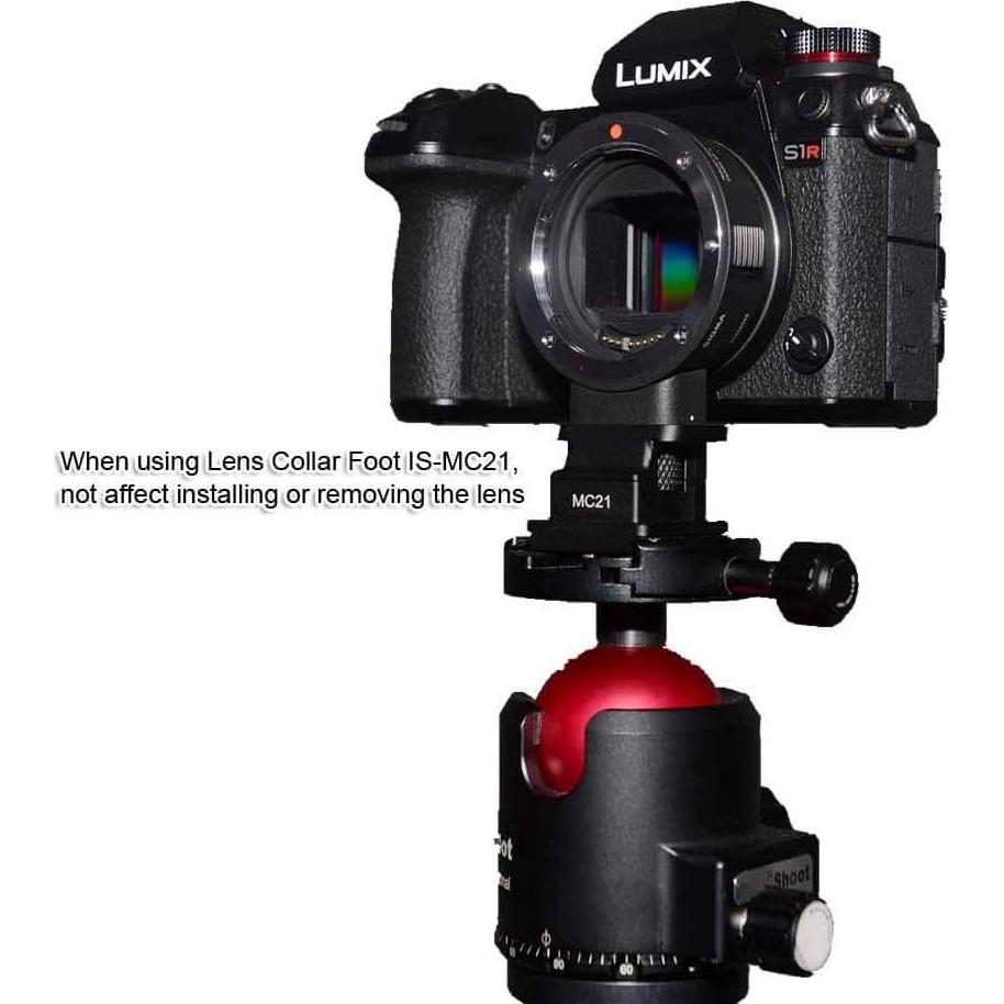 Pieza de Reemplazo Collar de Lente iShoot IS-MC21 Aluminio