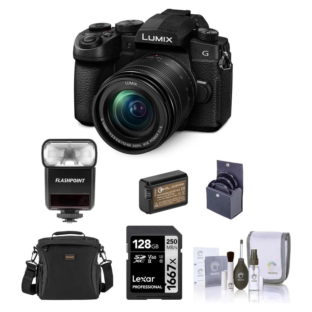 Cámara Sin Espejo Panasonic LUMIX G95 con Lente 12-60mm