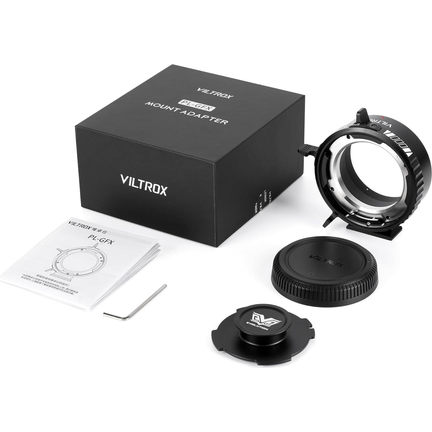 Adaptador de Montura PL-GFX VILTROX para Cámaras Fujifilm GFX