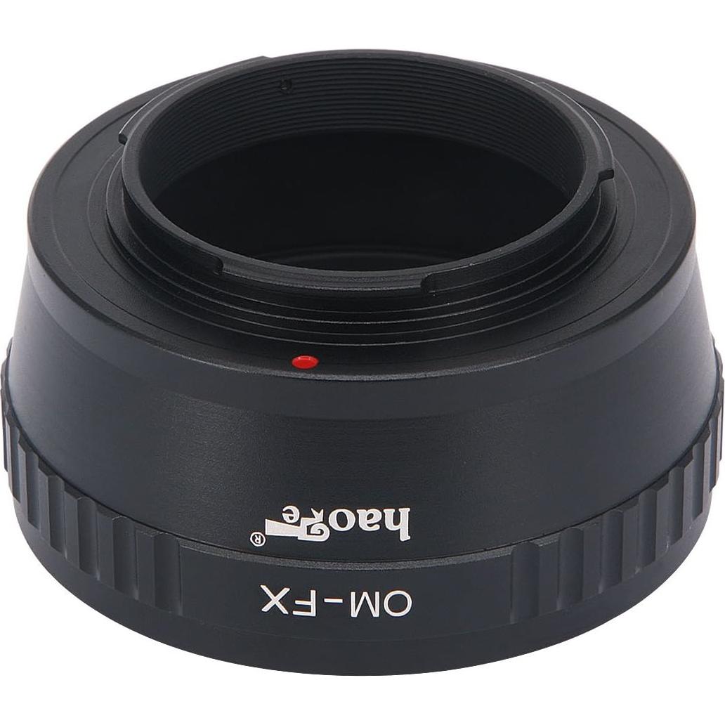 Adaptador de Lente Manual Haoge OM a Fujifilm X - Modelo OM-FX