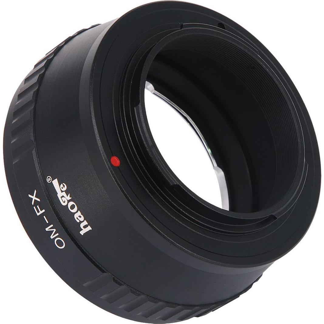 Adaptador de Lente Manual Haoge OM a Fujifilm X - Modelo OM-FX