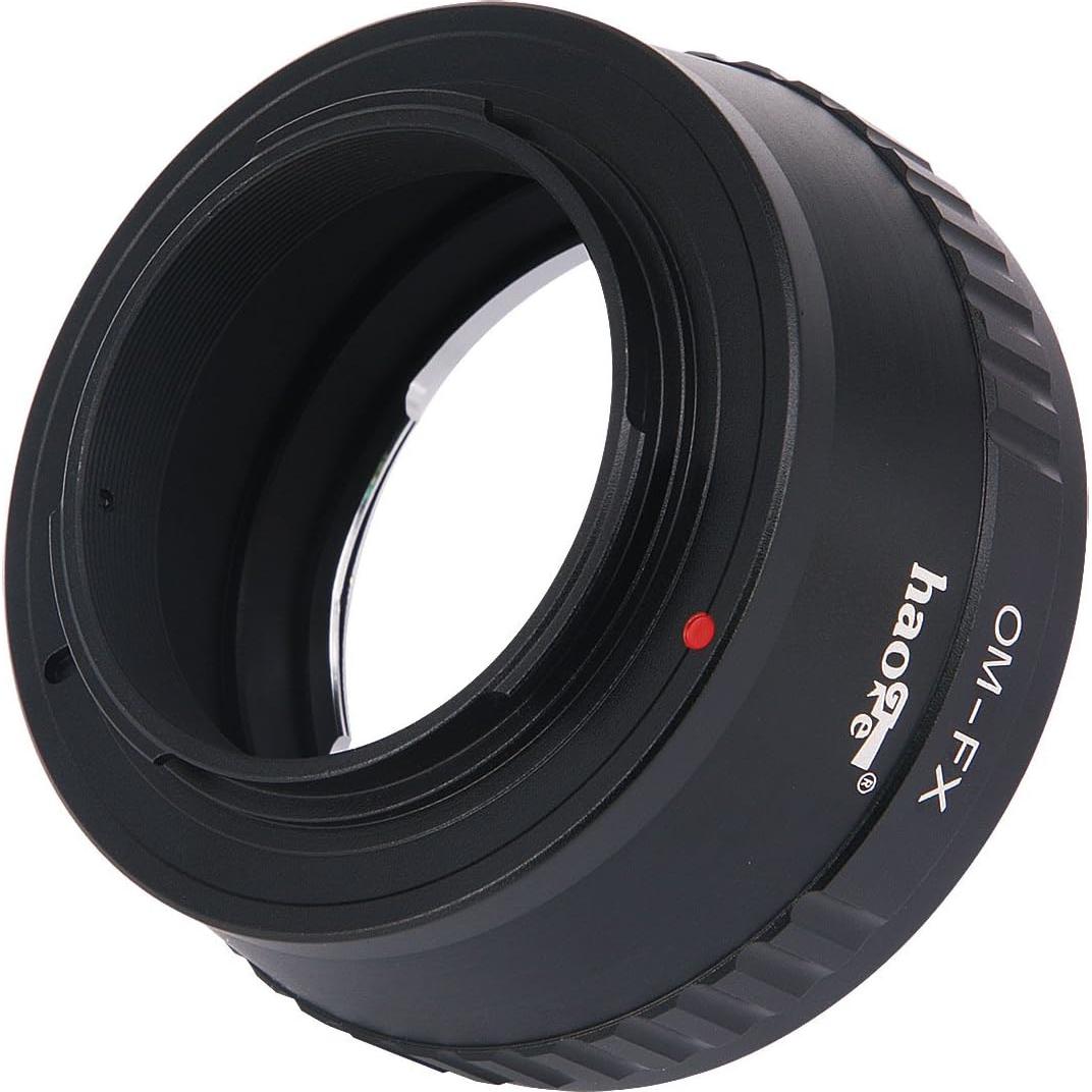 Adaptador de Lente Manual Haoge OM a Fujifilm X - Modelo OM-FX