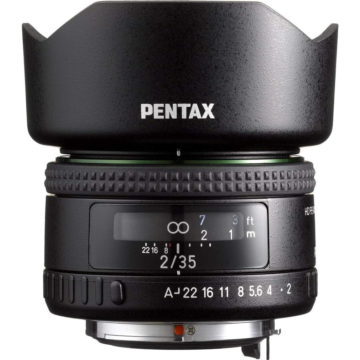 Lente Gran Angular Pentax HD FA 35mm F2 Compacta 30cm