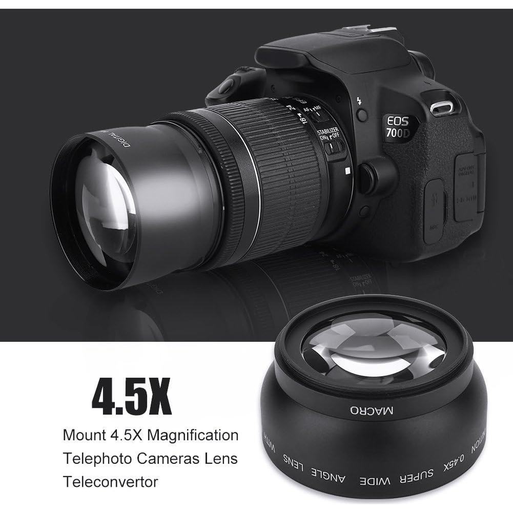 Lente Macro Gran Angular 52mm 0.45X Tonysa Profesional