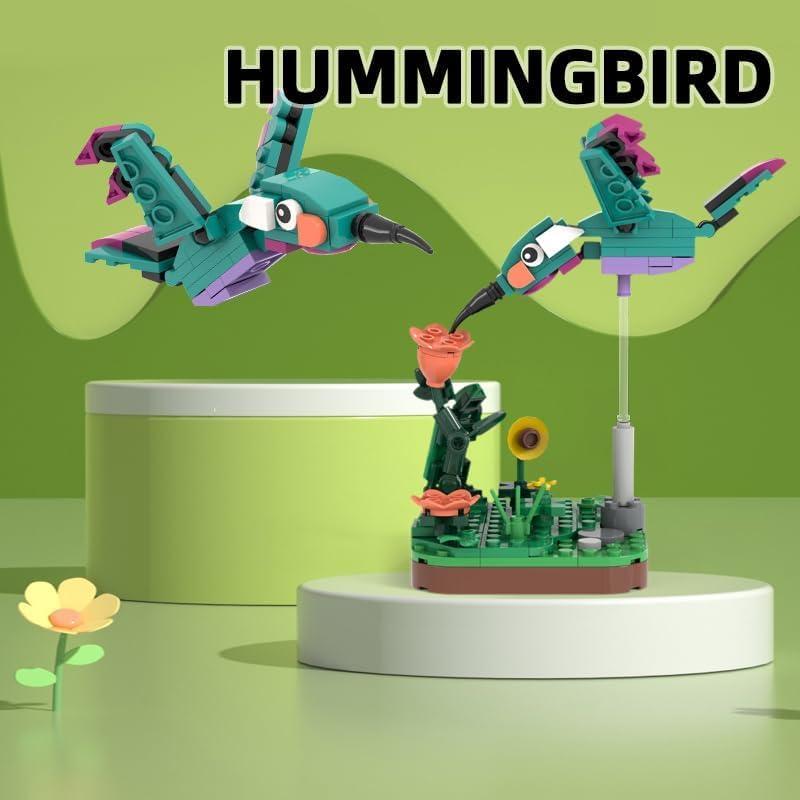 Bloques de Construcción Aves Apostrophe 876 Piezas 6 Modelos