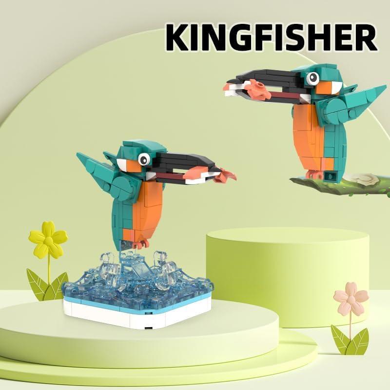 Bloques de Construcción Aves Apostrophe 876 Piezas 6 Modelos