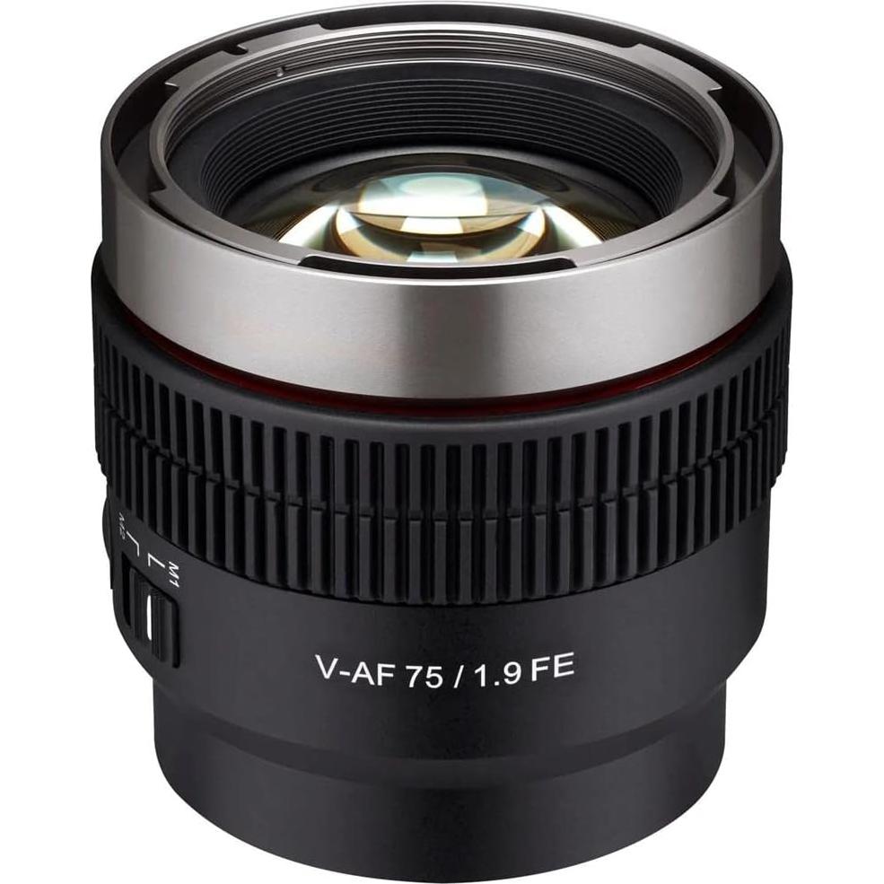 Lente Cine AF Rokinon 75mm T1.9 para Sony E - 8K