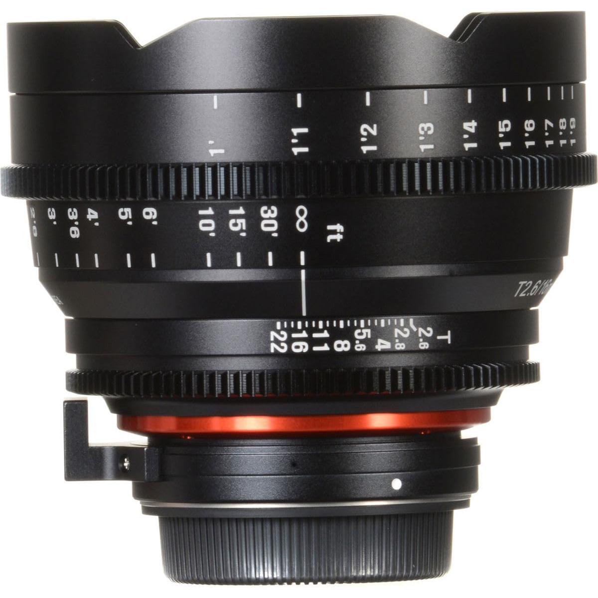 Lente de Cine Rokinon Xeen 16mm T2.6 para Canon EF