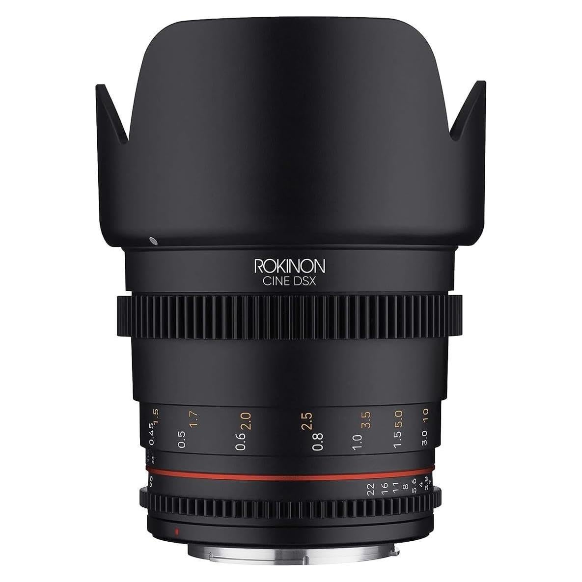 Lente Cine Rokinon 50mm T1.5 DSX para Sony E - 0.58 kg