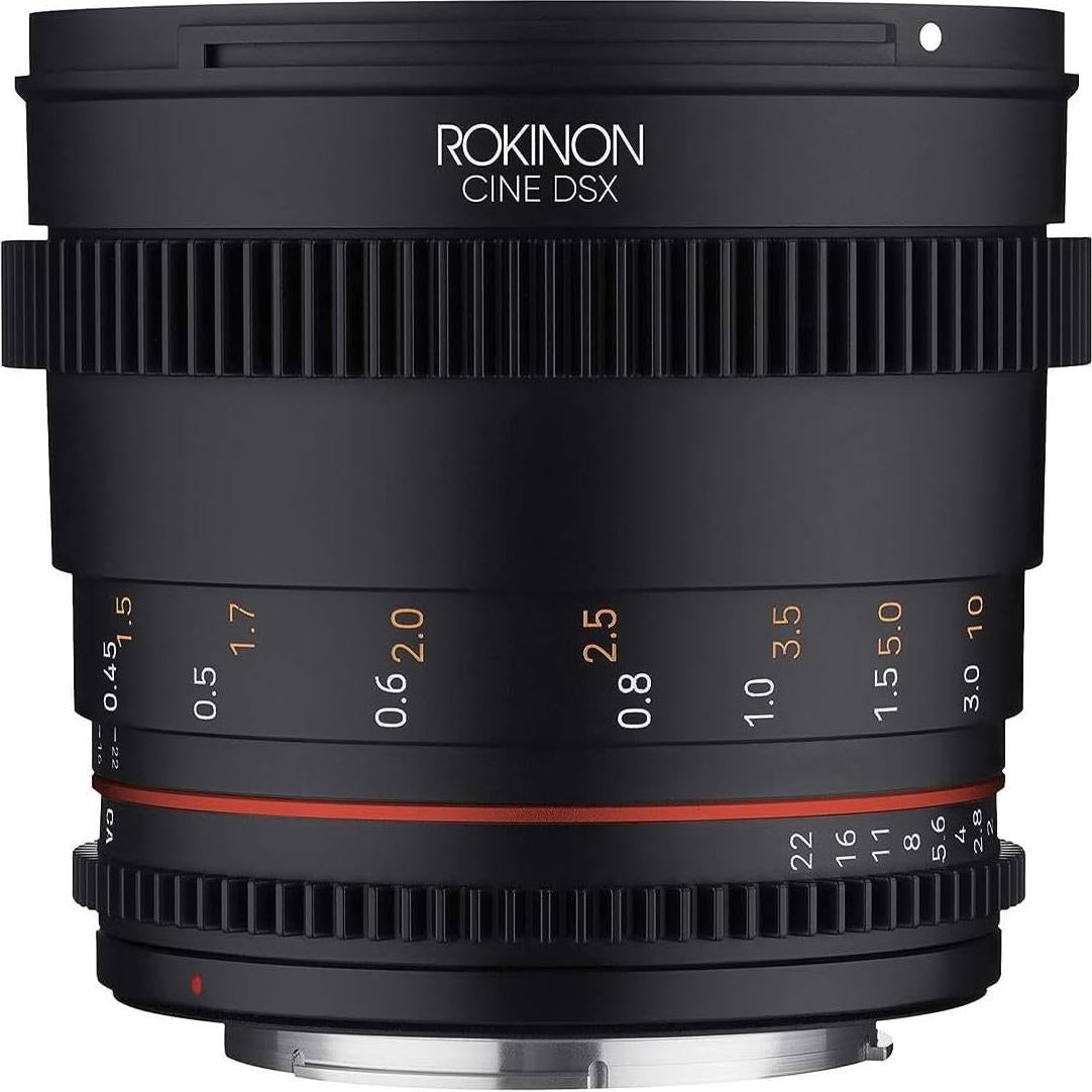 Lente Cine Rokinon 50mm T1.5 DSX para Sony E - 0.58 kg
