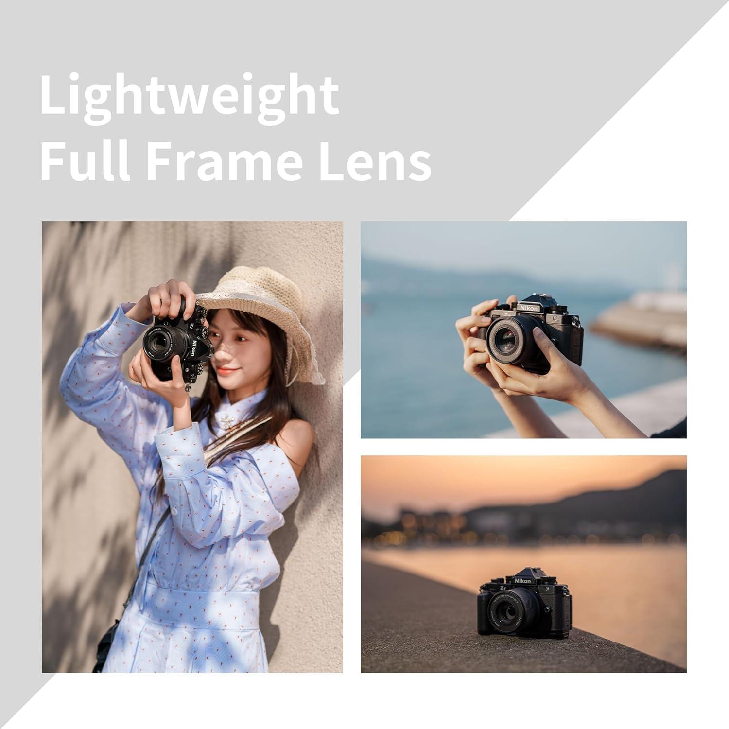 Lente VILTROX 50mm f2.0 Montura Z para Nikon Z5 Z6 Z7