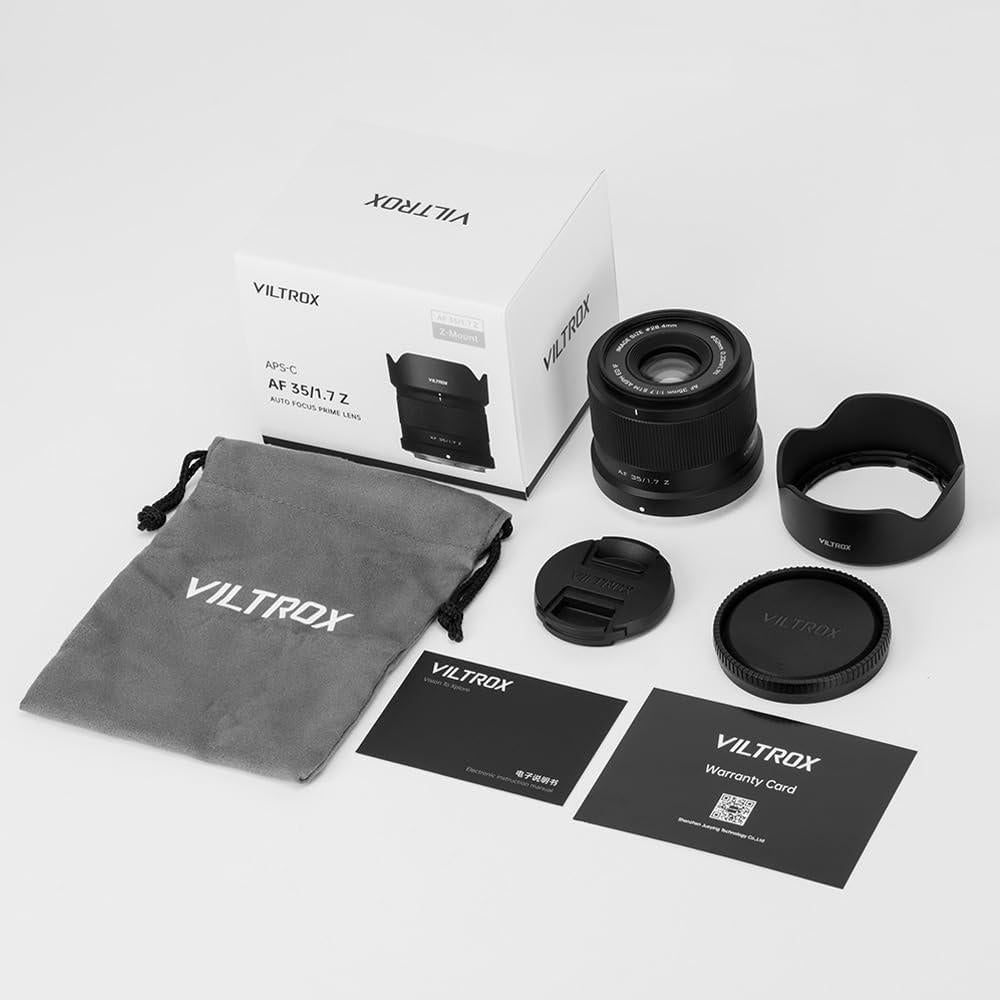 Lente Viltrox AF 35mm f1.7 para Nikon Z - Enfoque Automático