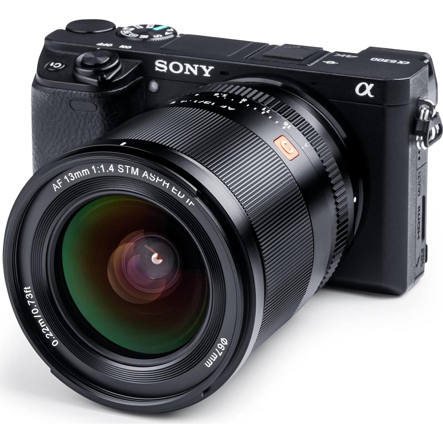 Lente Gran Angular VILTROX 13mm F1.4 para Sony E