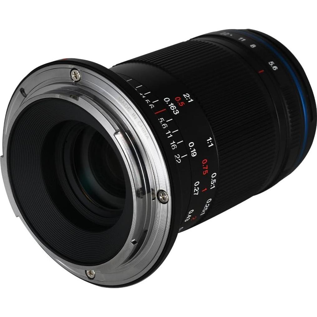 Lente Macro Laowa 85mm f/5.6 APO para Canon RF - 2x
