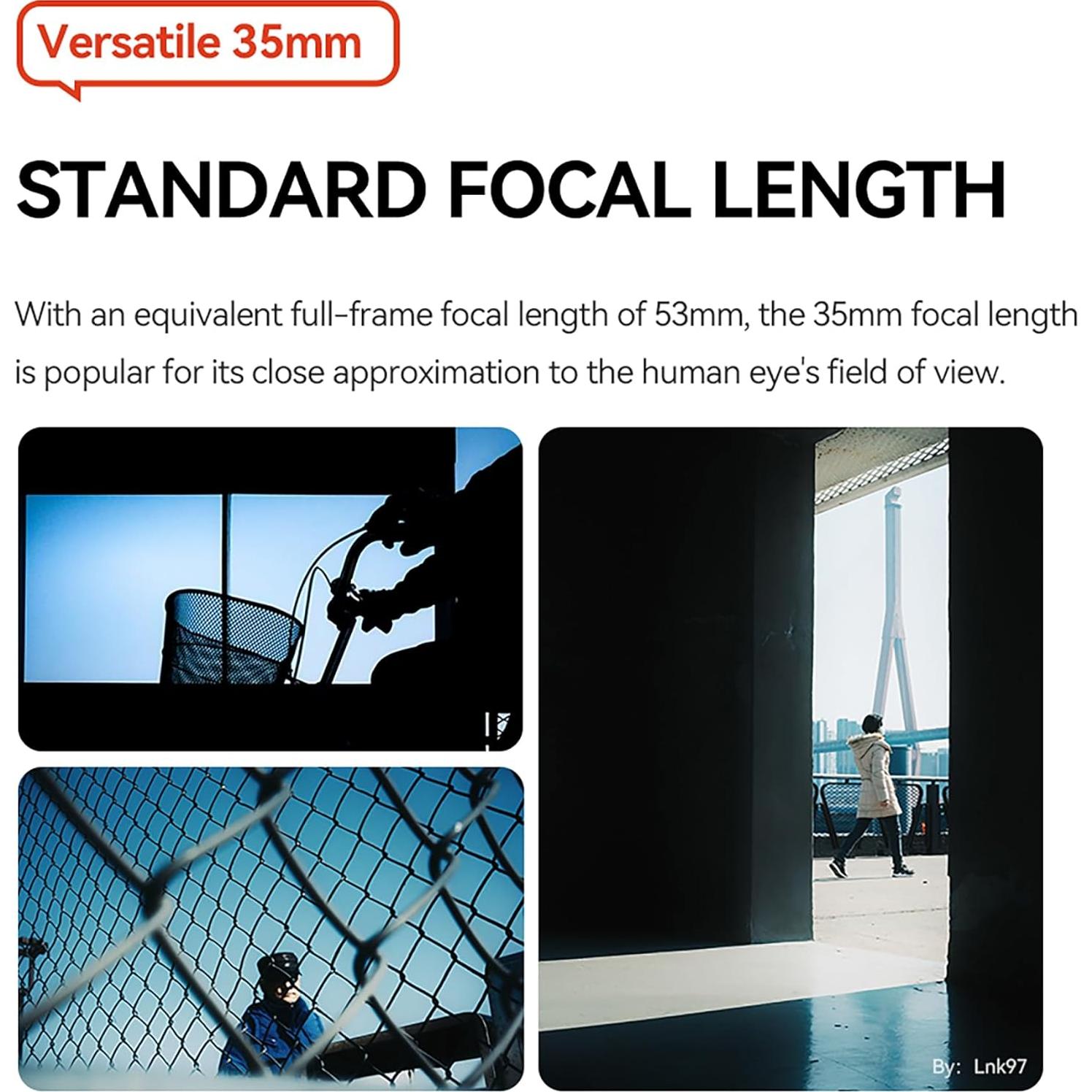 Lente Gran Angular TTArtisan 35mm F1.8 II para Fuji X-Mount