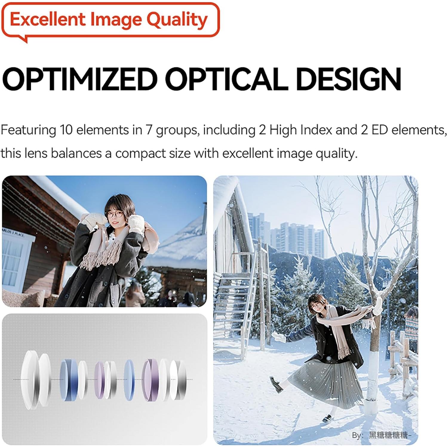 Lente Gran Angular TTArtisan 35mm F1.8 II para Fuji X-Mount