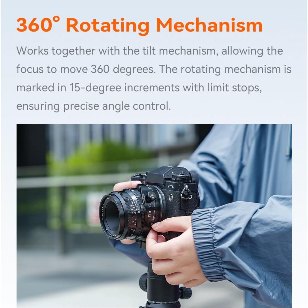 Lente Inclinación y Desplazamiento TTARTISAN 35mm F1.4 M4/3