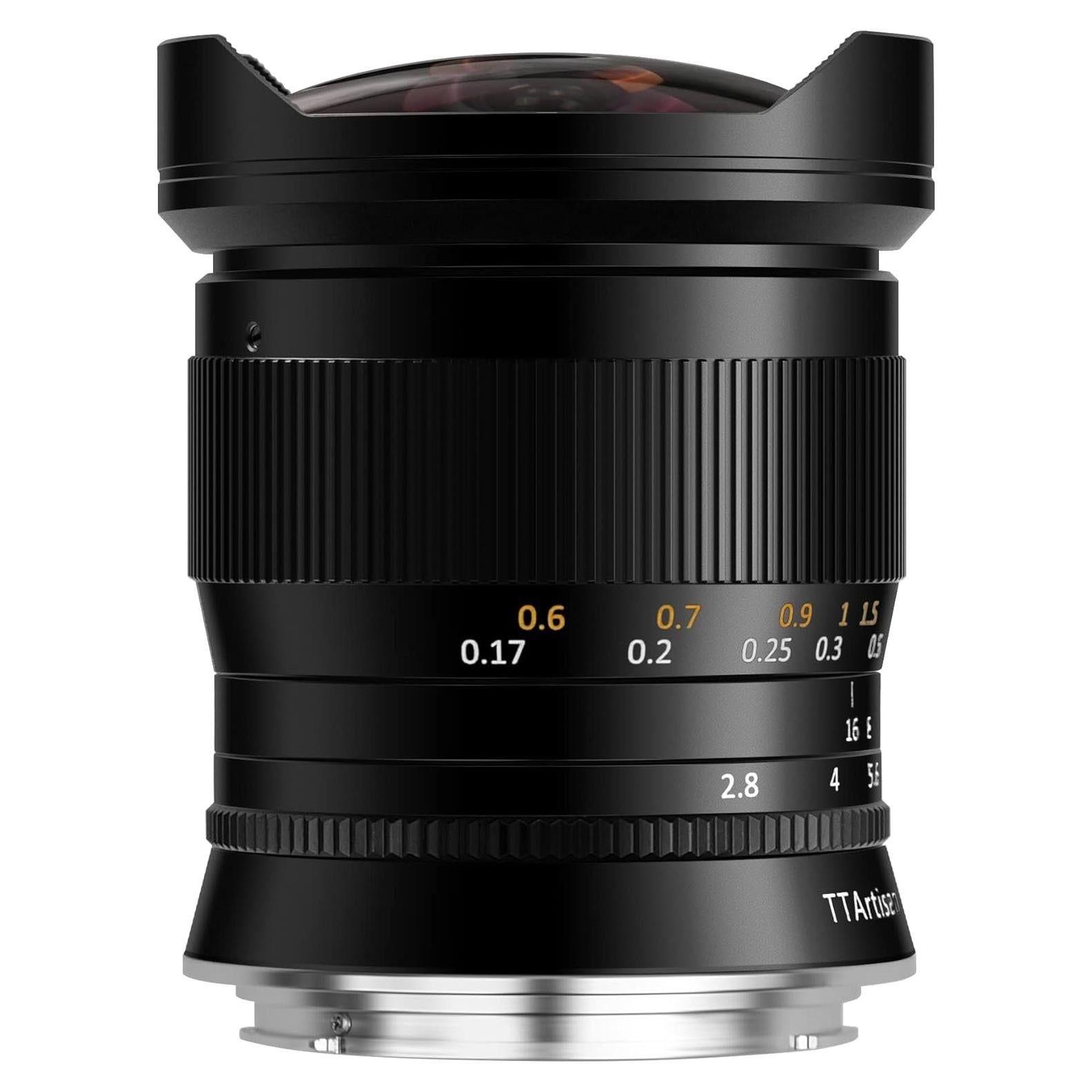 Lente Ocular Ultra Gran Angular TTArtisan 11mm F2.8 para Canon