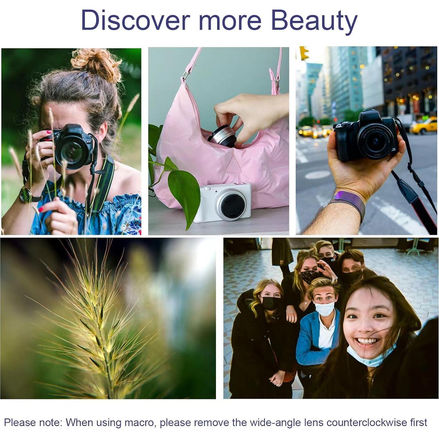 Lente Gran Angular y Macro FotoZ 40.5mm para Sony ZV-1F