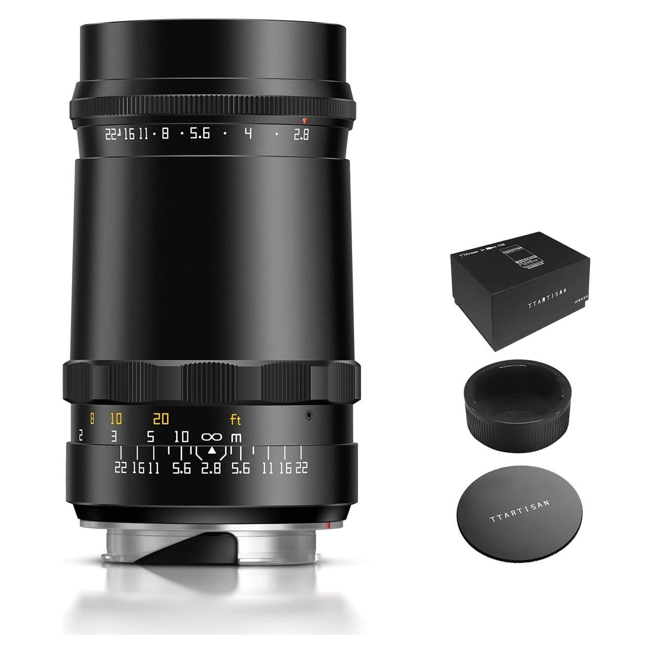 Lente TTArtisan 100mm F2.8 Bokeh de Burbuja para Montura M