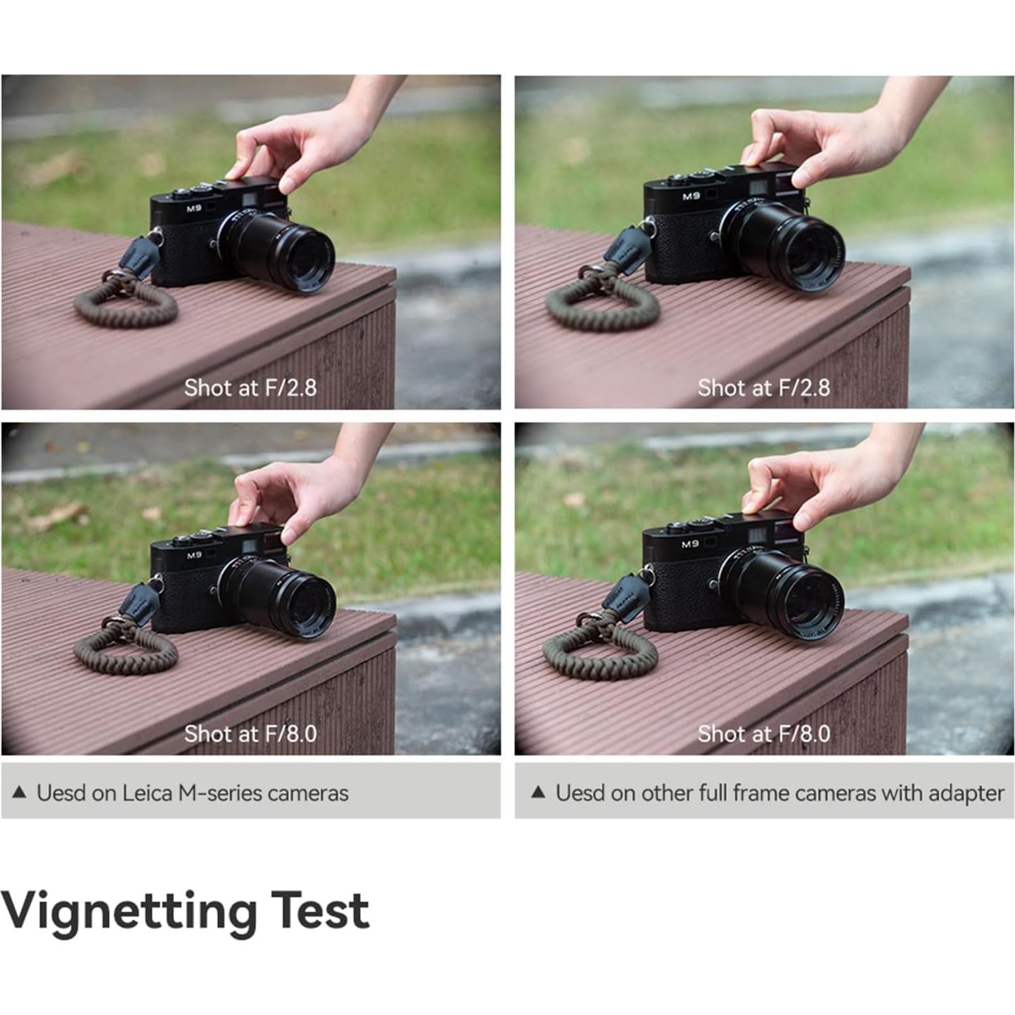 Lente TTArtisan 100mm F2.8 Bokeh de Burbuja para Montura M