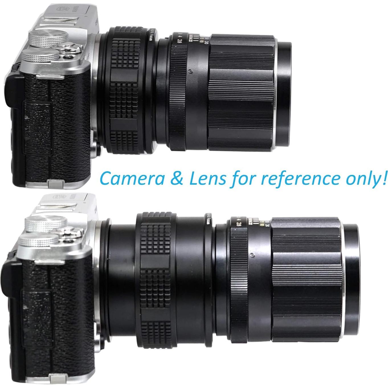 Adaptador Macro Fotasy M42 a Fuji X Enfoque Helicoide 42mm