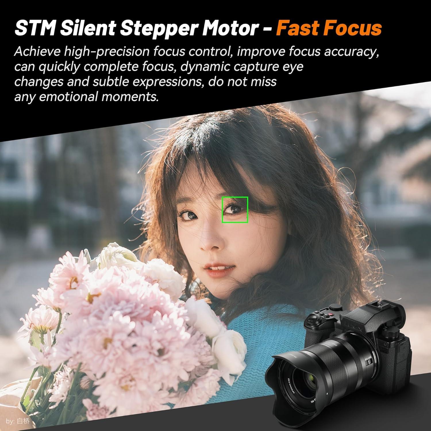 Lente 7artisans AutoFocus 50mm F1.8 para Leica/Panasonic/Sigma